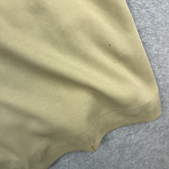 Burberry Women Trench Coat Waxed Beige Size L 24x36 Nova Check Rain Polyurlthane - Picture 7 of 16